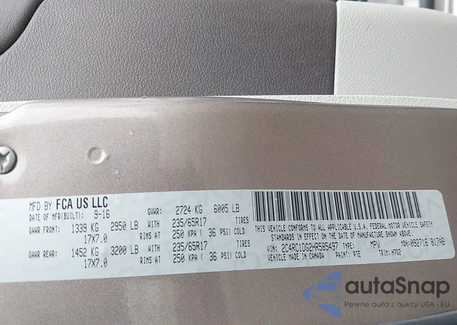 2C4RC1DG2HR585497: 43764013