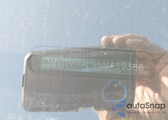 3MVDMBAL9NM439386: 43763633