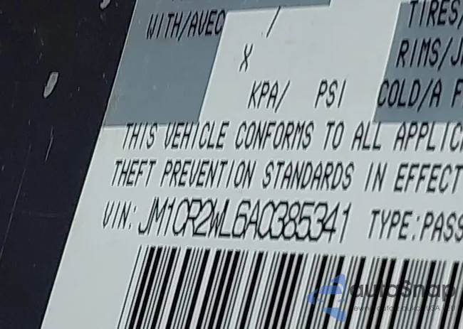 JM1CR2WL6A0385341: 43763674