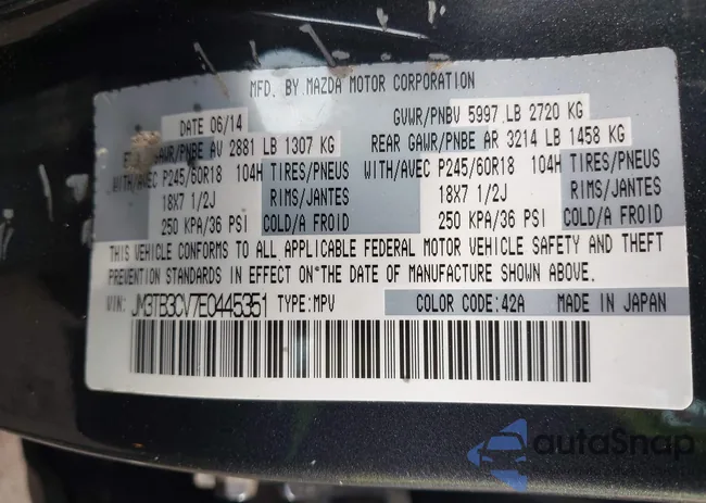 JM3TB3CV7E0445351: 43763702