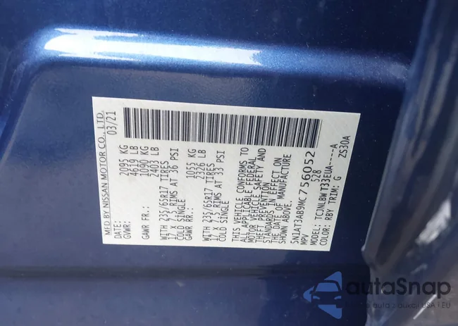 5N1AT3AB9MC756052: 43763721