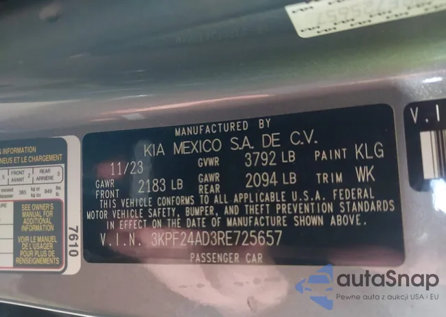 3KPF24AD3RE725657: 43763829