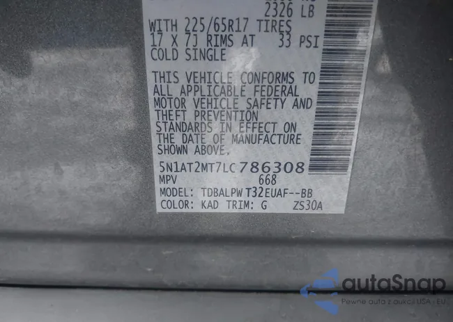 5N1AT2MT7LC786308: 43763898