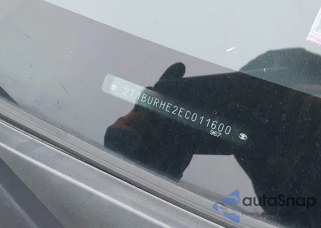 2T1BURHE2EC011600: 43765219