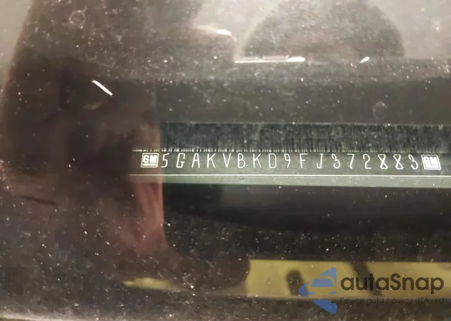 5GAKVBKD9FJ372883: 43765284