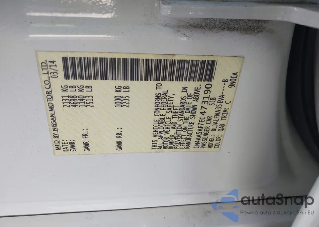 1N4AA5AP7EC473190: 43765290