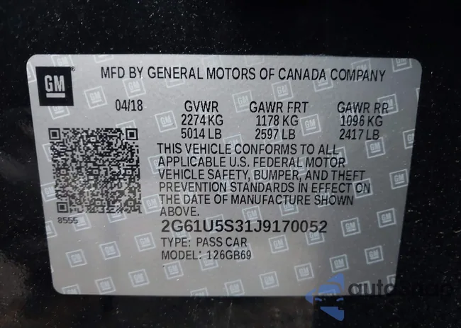 2G61U5S31J9170052: 43765476