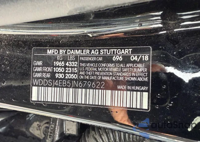 WDDSJ4EB5JN679622: 43764685