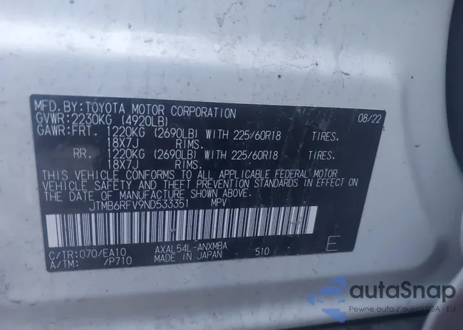 JTMB6RFV9ND533351: 43764964