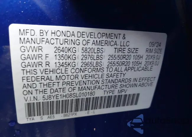 5J8YE1H08SL010180: 43766250