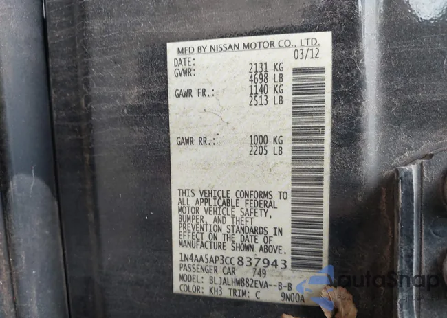 1N4AA5AP3CC837943: 43766255