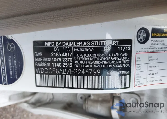 WDDGF8AB7EG246799: 43766501