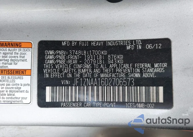 JF1ZNAA16D2706573: 43766557