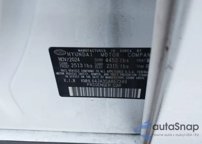 KMHL64JA3SA467349: 43765726