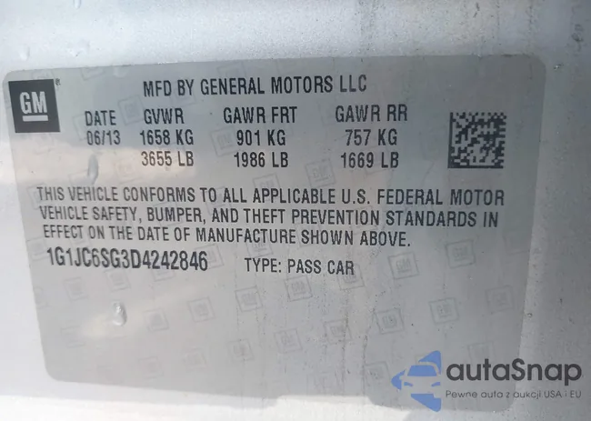 1G1JC6SG3D4242846: 43765797