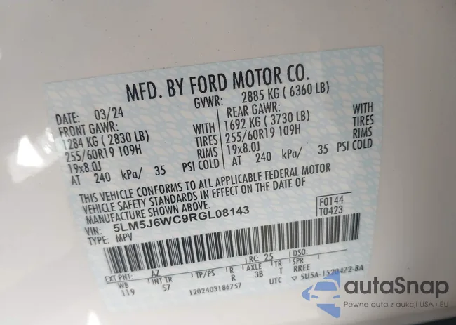 5LM5J6WC9RGL08143: 43765953