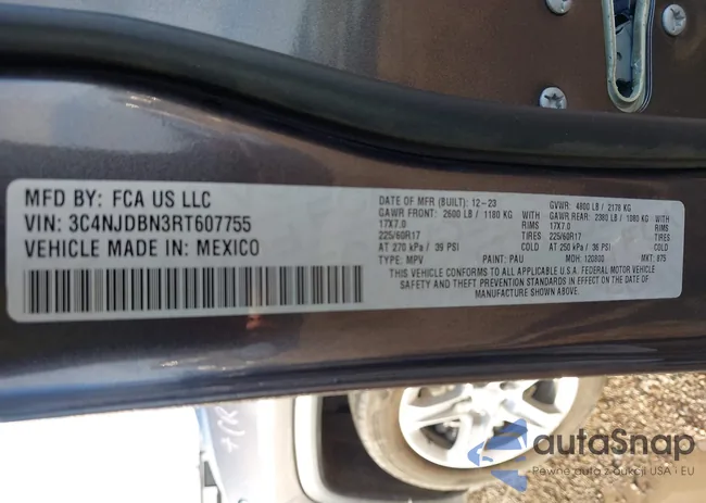 3C4NJDBN3RT607755: 43767430