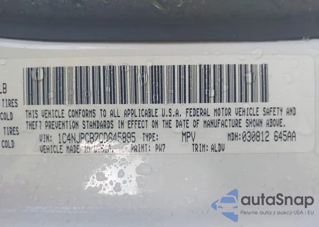 1C4NJPCB7CD645895: 43766958