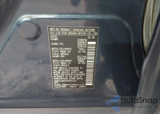 KNMAT2MT5GP651220: 43768056