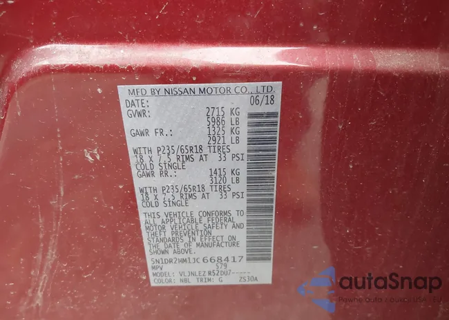 5N1DR2MM1JC668417: 43768076