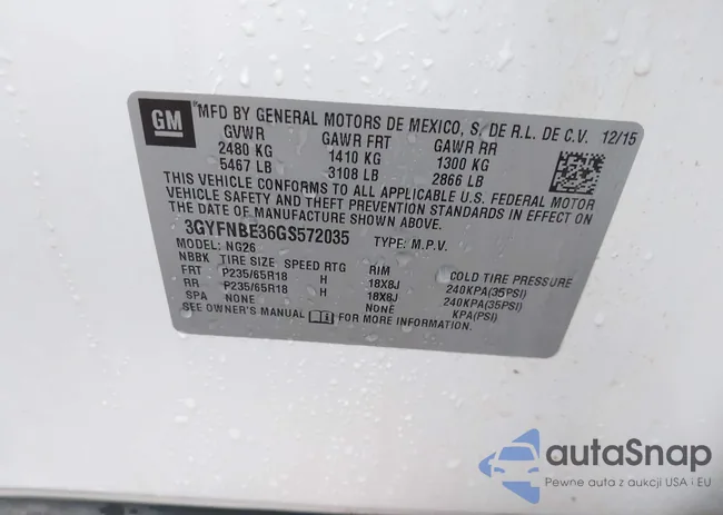 3GYFNBE36GS572035: 43768298