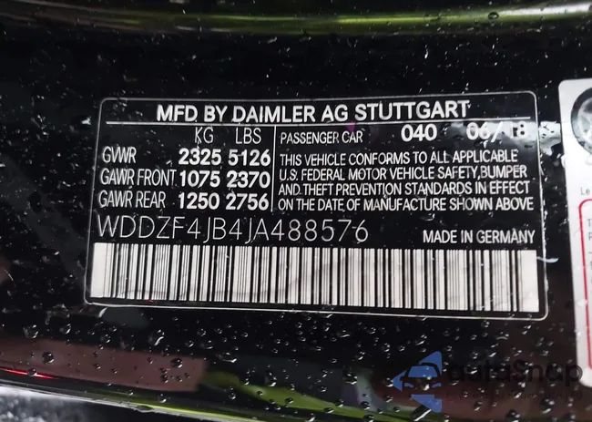 WDDZF4JB4JA488576: 43768566