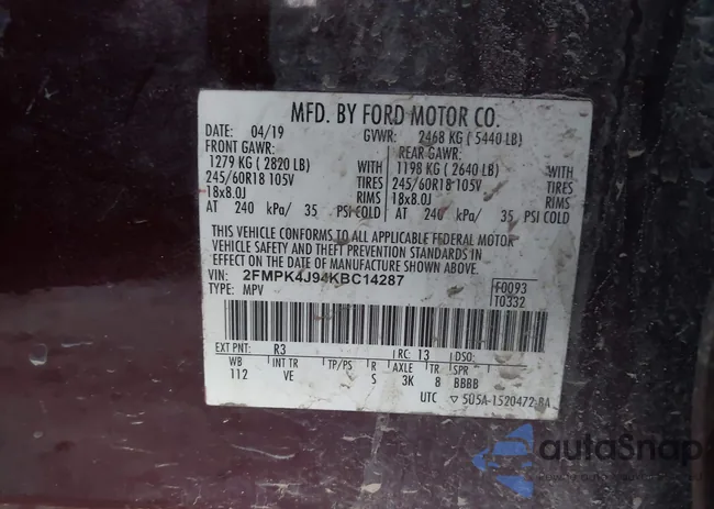 2FMPK4J94KBC14287: 43769200