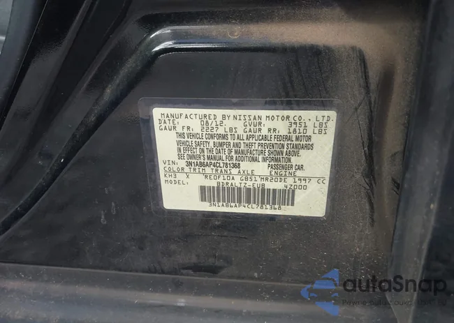 3N1AB6AP4CL781368: 43768902