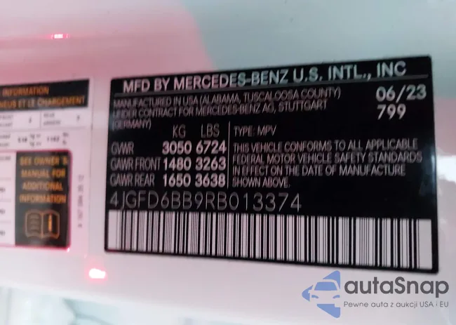 4JGFD6BB9RB013374: 43770175