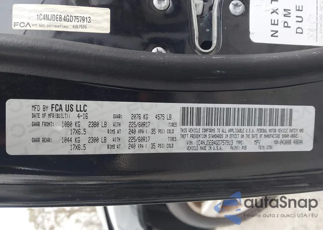 1C4NJDEB4GD757913: 43770504