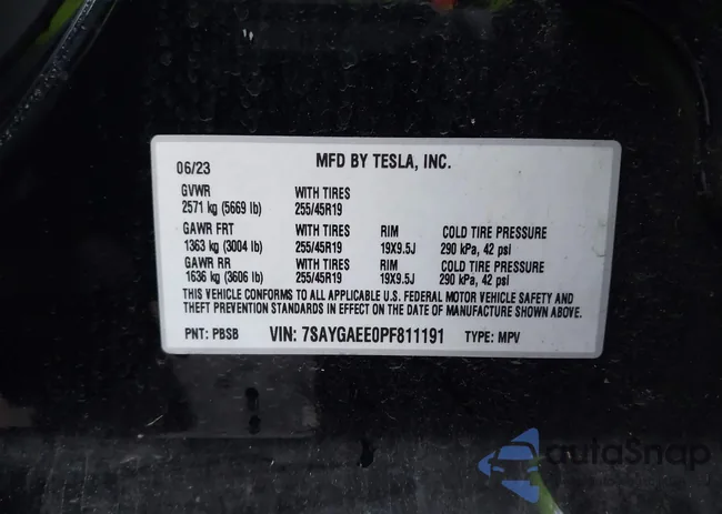 7SAYGAEE0PF811191: 43771177