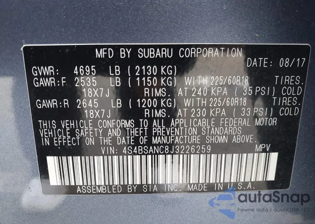 4S4BSANC8J3226259: 43770656