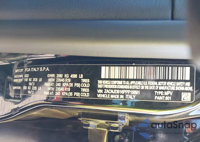 ZACNJDB16PPP19691: 43772507