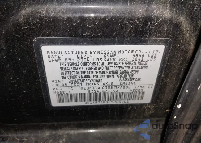 3N1AB7AP3EY205461: 43771871