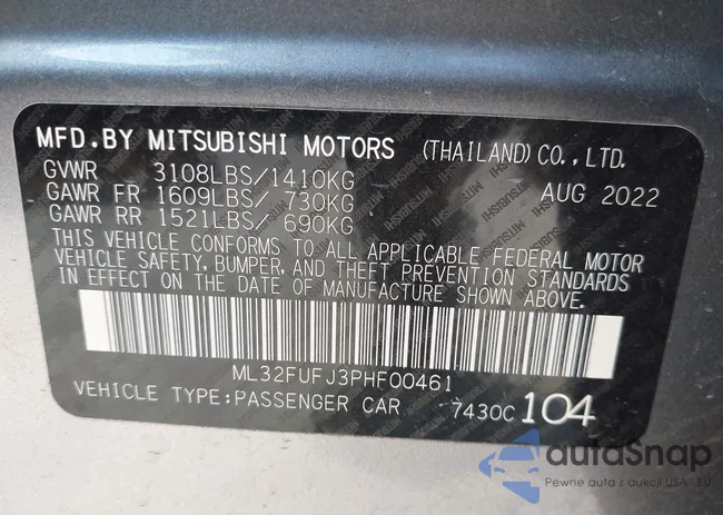 ML32FUFJ3PHF00461: 43771892