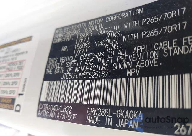 JTEBU5JR5F5251871: 43773051