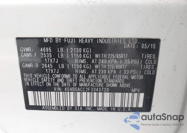 4S4BSACC2F3343720: 43773087