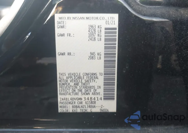 1N4BL4DV6MN348414: 43773257