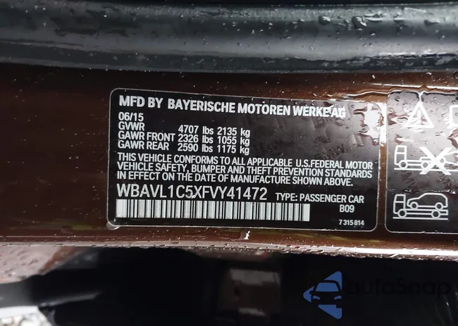 WBAVL1C5XFVY41472: 43773418