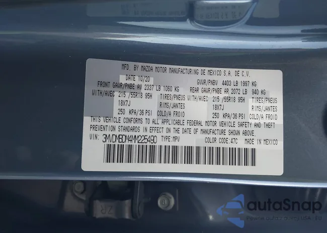 3MVDMBDM4MM225490: 43772663