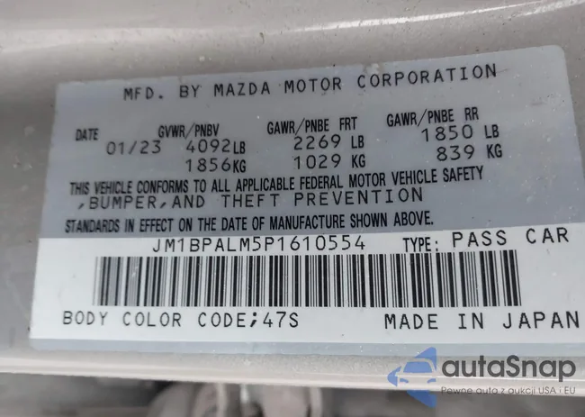 JM1BPALM5P1610554: 43772695