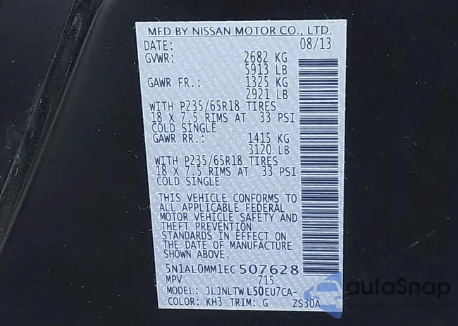 5N1AL0MM1EC507628: 43772767