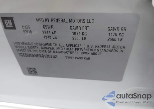 1G6DU6EV6A0136702: 43774061