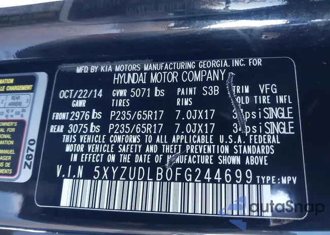 5XYZUDLB0FG244699: 43774734