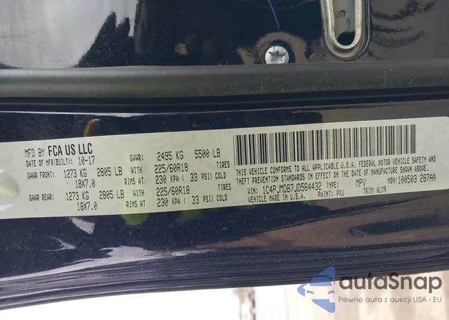 1C4PJMDB7JD564432: 43774802