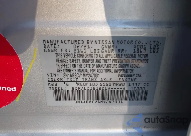 3N1AB8CV1MY247031: 43774944