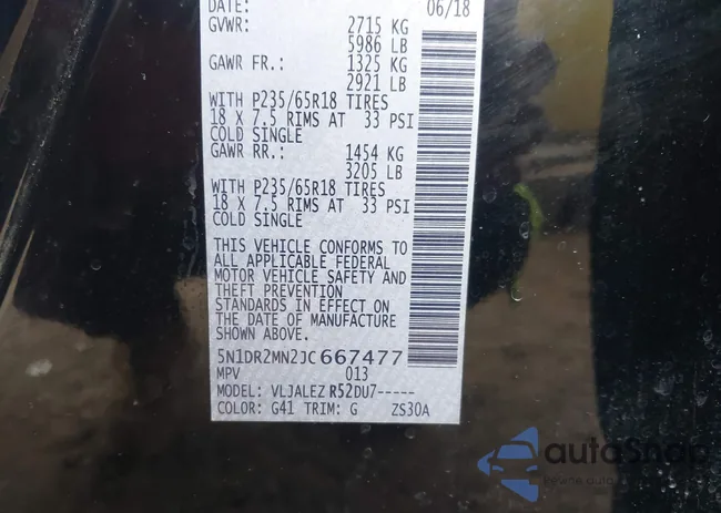 5N1DR2MN2JC667477: 43776007