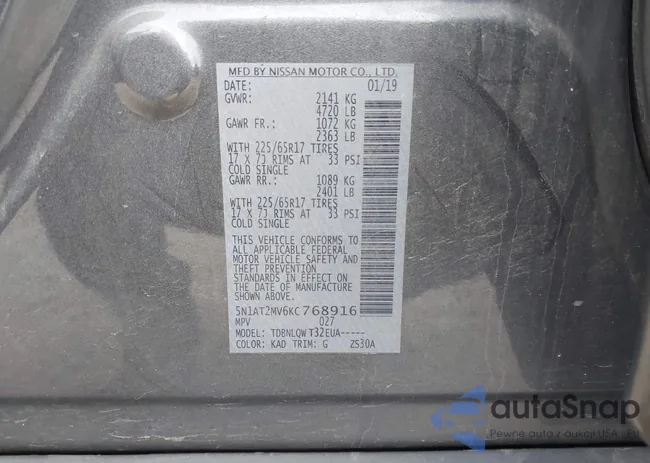 5N1AT2MV6KC768916: 43776226