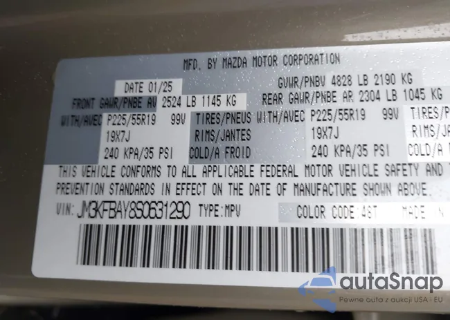 JM3KFBAY8S0631290: 43776430