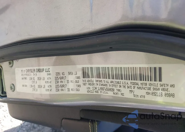 1C4PJLAB6FW560690: 43776506